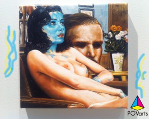 No Neutral Thoughts Oil on canvas
24 x 24" 2008