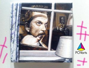 Untitled Oil on canvas
24 x 24", 2006.